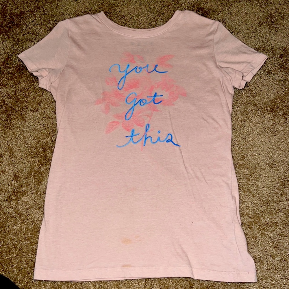 AERO Pink Short Sleeve You Got This Shirt 🧡